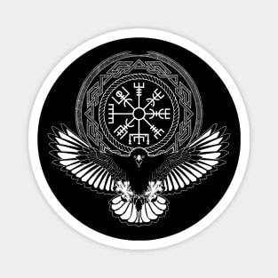 Viking Eagle, Vegvisir and Celtic Knotwork Magnet